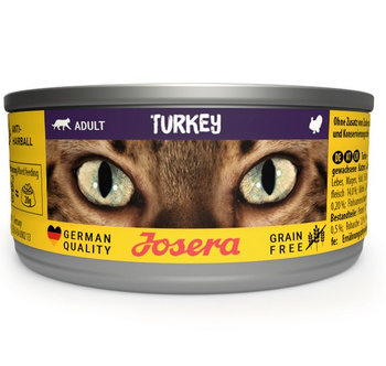 JOSERA KOT pusz.85g ADULT TURKEY  /12