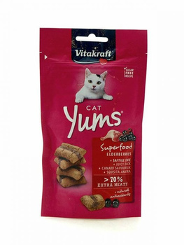 VITAKRAFT KOT 40g YUMS SUPERFOOD