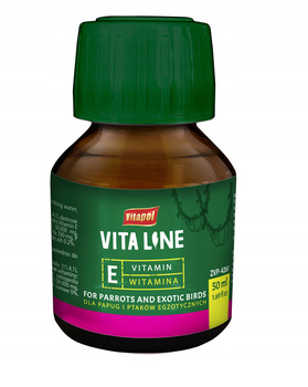 Vitapol Vitaline Witamina E dla ptaków egzotycznych 50ml