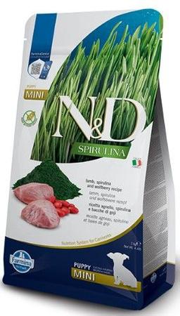 Farmina N&D SPIRULINA LAMB PUPPY MINI 2 KG