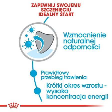 Royal Canin Medium Puppy karma sucha dla szczeniąt, od 2 do 12 miesiąca, ras średnich 1kg