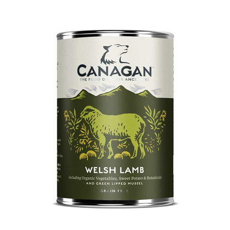 CANAGAN PIES pusz.400g WELSH LAMB  JAGNIĘCINA /6