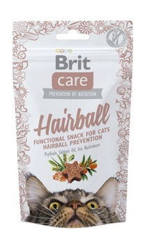 BRIT CARE KOT SNACK 50g HAIRBALL /12