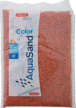 Zolux Żwirek do akwarium Aquasand Color morelowy 1 kg