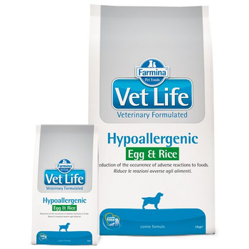 Farmina VET LIFE HIPOALLERGENIC EGG & RICE DOG 2kg