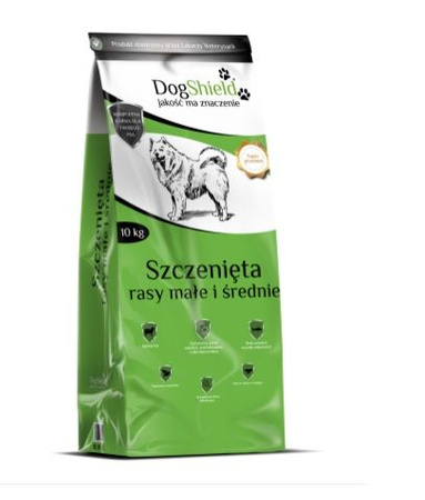 DOGSHIELD Szczenięta rasy małe i średnie - jagnięcina 10kg