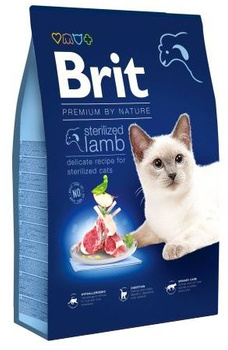 BRIT PREMIUM BY NATURE KOT 800g LAMB      STERILIZED /12