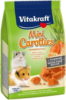 VITAKRAFT 50g CAROTTIES MINI PRZYSMAK  DLA GRYZONI /7