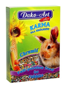 DAKO-ART 1kg CHRUMIŚ karma DLA KRÓLIKA