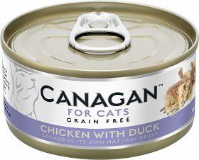 CANAGAN KOT pusz.75g CHICKEN&DUCK          KURCZAK&KACZKA /12