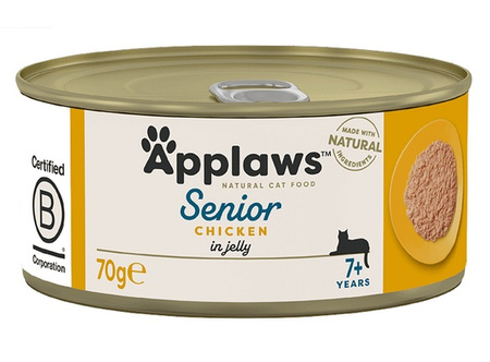 Applaws puszka dla kota Senior kurczak 70g