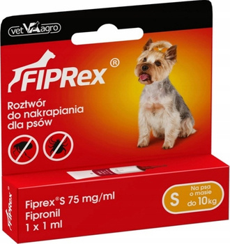 Fiprex Spot-On S (psy 2-10kg) 1 pipeta