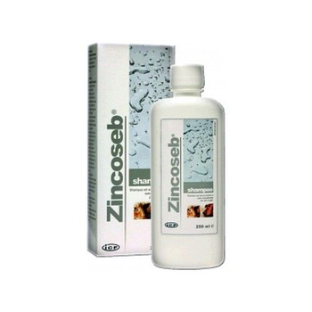 ZINCOSEB shampoo 250ml - szampon przeciwłupieżowy dla psów i kotów