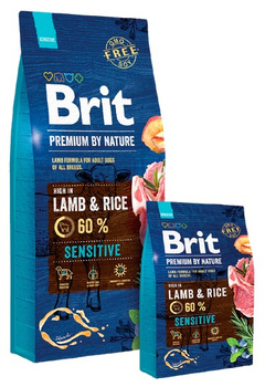 BRIT PREMIUM BY NATURE 8kg SENSITIVE  LAMB