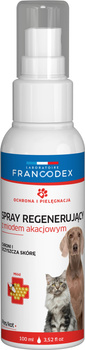 Francodex PL Spray dla psa,kota regenerujący skórę z miodem akacjowym 100ml