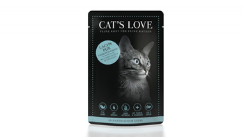 CAT'S LOVE Lachs Pur- łosoś w naturalnej galaretce ( 85g)