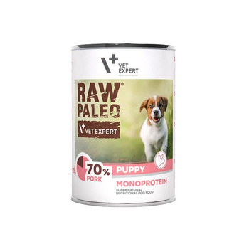 RAW PALEO DOG PUPPY COD 400 G PUSZKA