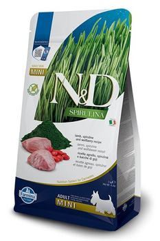 Farmina N&D SPIRULINA LAMB ADULT MED/MAXI 7 KG (2) Wysyłka 24h