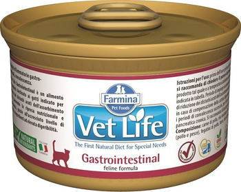 Farmina Vet Life Cat Gastrointestinal 85g WYSYŁKA 24h 25