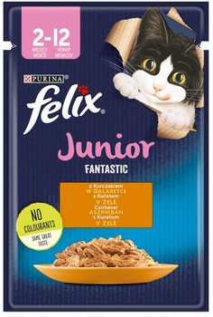 Felix Fantastic Junior Kurczak w galaretce saszetka 85g