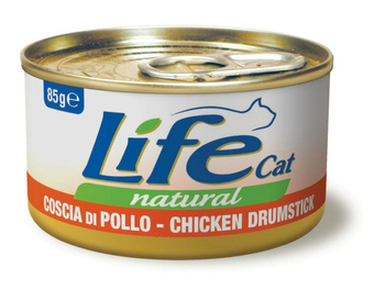 LIFE CAT pusz.85g CHICKEN DRUMSTICK UDKO /24