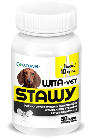 Wita-Vet Stawy 560mg kapsułki 30szt