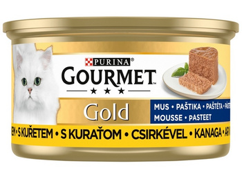 Gourmet Gold Mus z Kurczakiem 85g