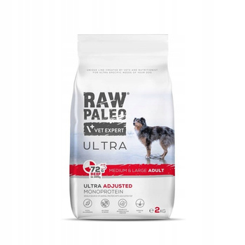 Raw Paleo Ultra Beef Medium&Large Adult 2kg