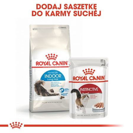 Royal Canin Indoor Long Hair karma sucha dla kotów dorosłych, długowłose, przebywających wyłącznie w domu 400g