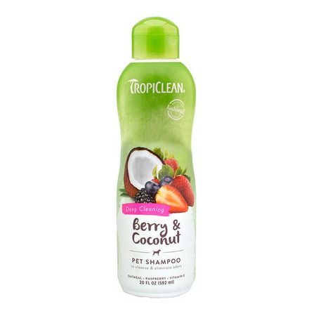 TROPICLEAN SHAMPOO BERRY&COCONUT 355ml