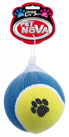 PET NOVA DOG TENNIS-BALL-10CM Piłka tenisowa pływająca 10cm