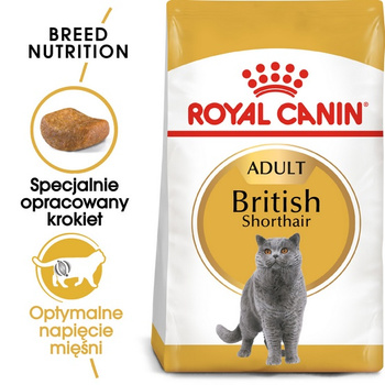 Royal Canin British Shorthair Adult karma sucha dla kotów dorosłych rasy brytyjski krótkowłosy 2kg