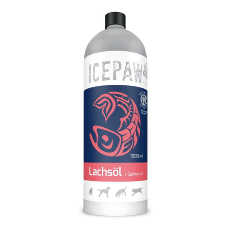 ICEPAW High Premium Lachs oil - olej z łososia 100% (1 litr)