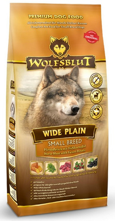 Wolfsblut Dog Wide Plain Small konina i bataty 2kg