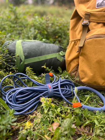 ZOLUX Smycz okrągła dla psa silikonowa BIVOUAK niebieska 10m