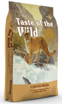 Taste of the Wild Canyon River Feline z pstrągiem i łososiem 2kg