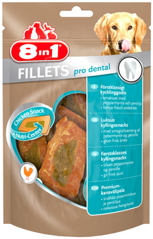 8in1 Przysmak dla psa filety dentystyczne S 80g