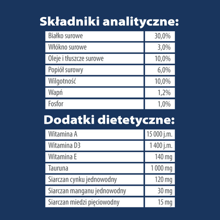 Karma sucha dla kota TEO bogata w rybę bałtycką 400 g