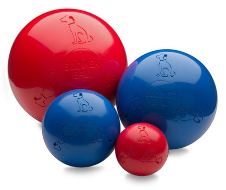 BOOMER BALL S - 4""  11cm CZERWONA