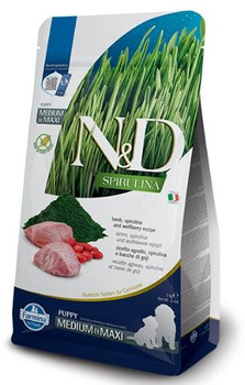 N&D SPIRULINA LAMB  PUPPY MED/MAXI 2 KG