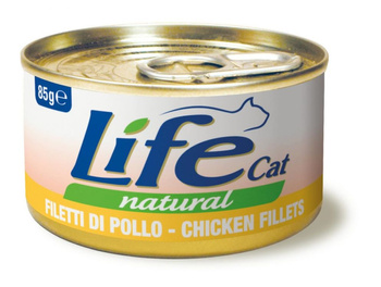 LIFE CAT pusz.85g CHICKEN FILLETS /24