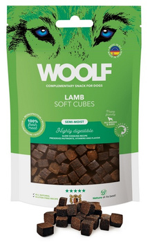 WOOLF SOFT przys.PIES 100g MONOPROTEIN    CUBES LAMB