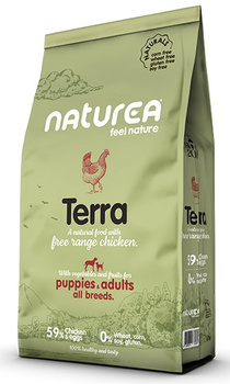 Naturea Dog Naturals Terra Puppy & Adult Kurczak 2kg