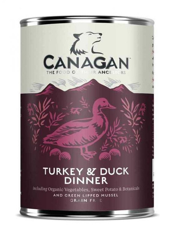 CANAGAN PIES pusz.400g VENISON&WILD  /6