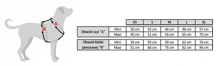 ZOLUX Szelki dla psa regulowane MOOV COMFORT XL kol. szary