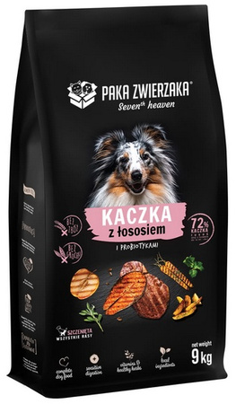 Paka Zwierzaka Seventh Heaven Puppy Kaczka z łososiem 9kg