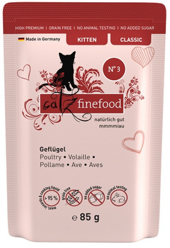 Catz Finefood Classic Kitten N.03 Drób saszetka 85g