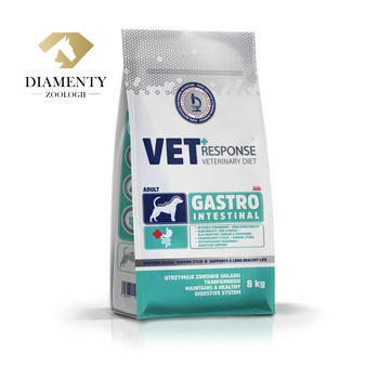 Karma sucha dla psa VET RESPONSE VETERINARY DIET GASTROINTESTINAL 8 kg