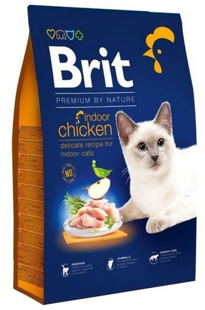 BRIT PREMIUM BY NATURE KOT 8kg CHICKEN  INDOOR