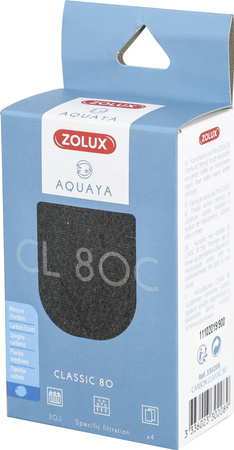 Zolux Wkład węglowy do filtra Carbon AQUAYA Classic 80